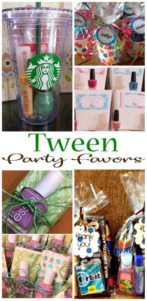 good party favors for teens|goodie bag ideas for tweens.